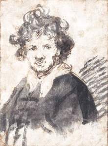 By Rembrandt - A self-portrait