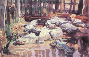 By Sargent - Mired crocodiles