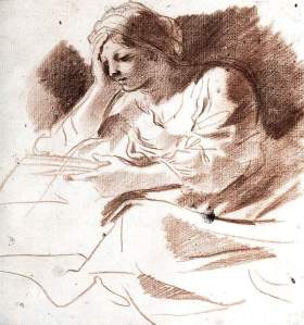 By Bernini - Girl reading