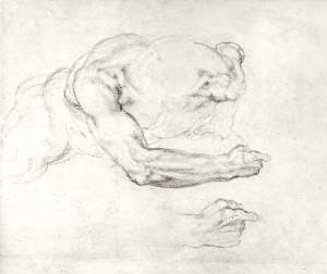 By Michelangelo - Study for Last Judgement