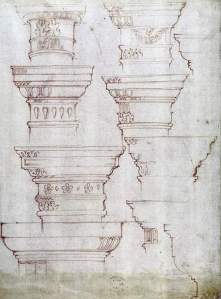 By Michelangelo - Details of columns