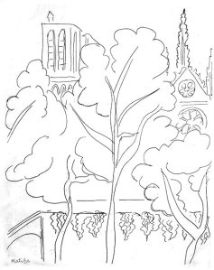 By Matisse - Notre-Dame in Paris