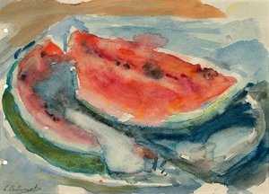 By Pasternak, Leonid Ósipovich - Watermelon