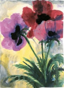 By Nolde, Emil - Poppies
